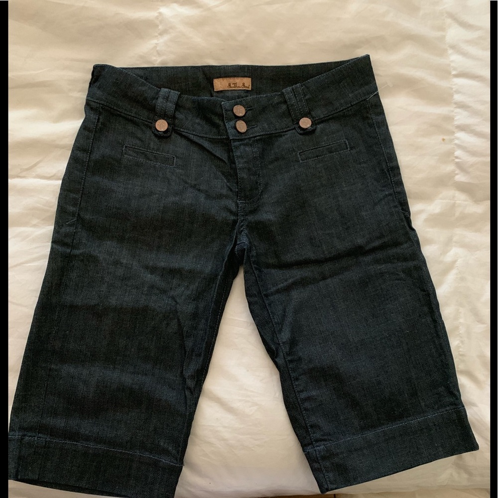 See thru Soul Jean Shorts